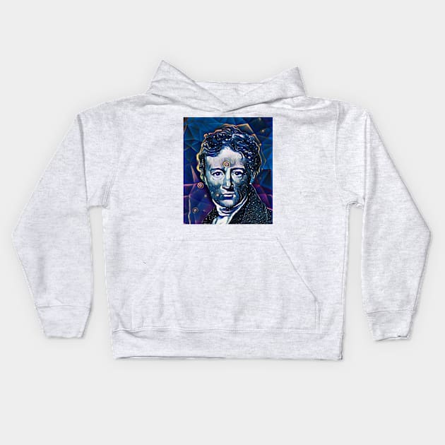 Charles Lamb Portrait | Charles Lamb Artwork 5 Kids Hoodie by JustLit